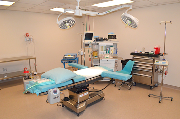 procedure room with equipment at Baltimore location