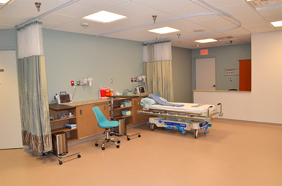 Baltimore location pre and post procedure room